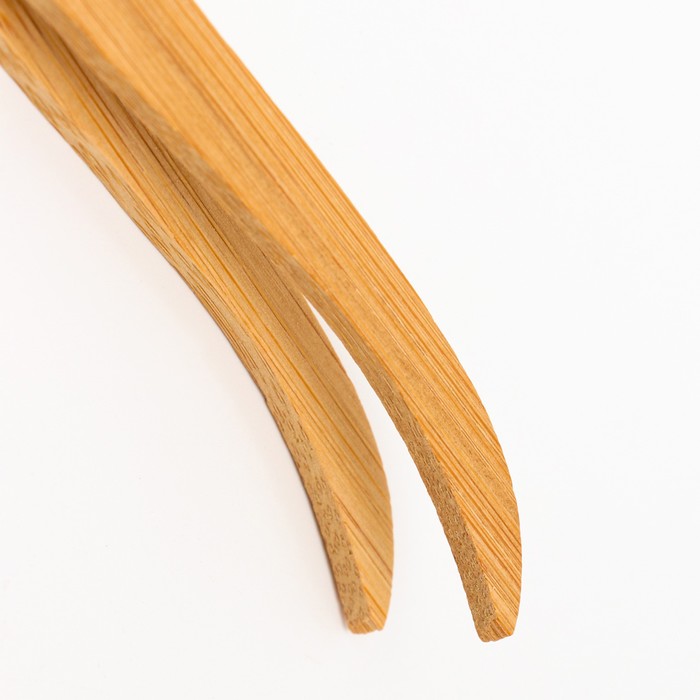 Пинцет для террарима NomoyPet из бамбука, изогнутый, 16,5 см