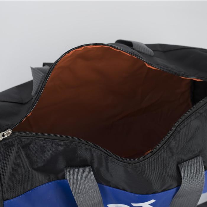 Спортивная сумка Sport 1 отдел, наружный карман, длинный ремень, цвет синий