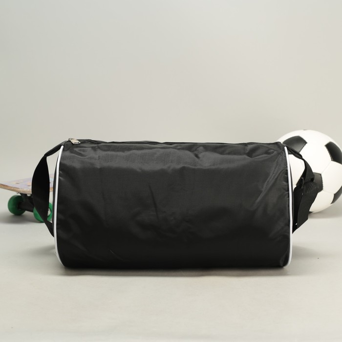 Спортивная сумка Sport 1 отдел, наружный карман, длинный ремень, цвет красный