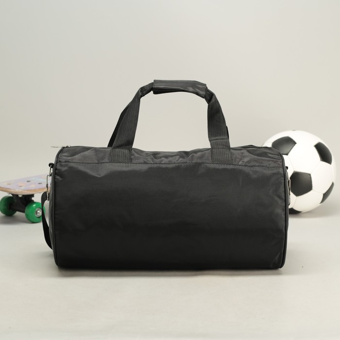 Спортивная сумка "Кант" 1 отдел, длинный ремень, цвет красный