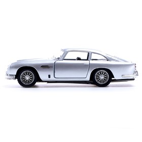 

Машина металлическая Aston Martin DB5, 1:36, открываются двери, инерция, цвет серый