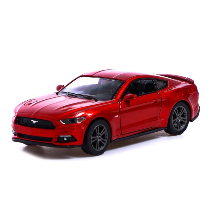

Машина металлическая Ford Mustang GT, 1:38, открываются двери, инерция, цвет терракотовый