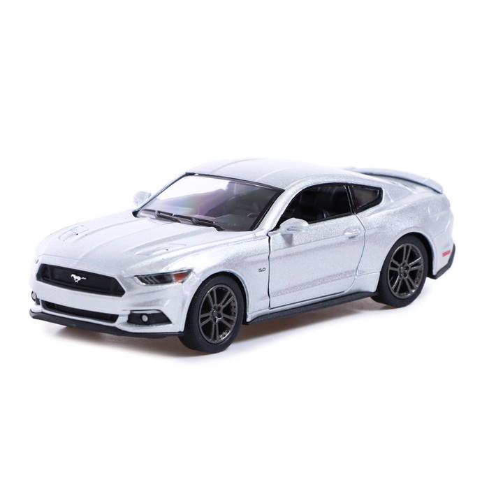 

Машина металлическая Ford Mustang GT, 1:38, открываются двери, инерция, цвет серый