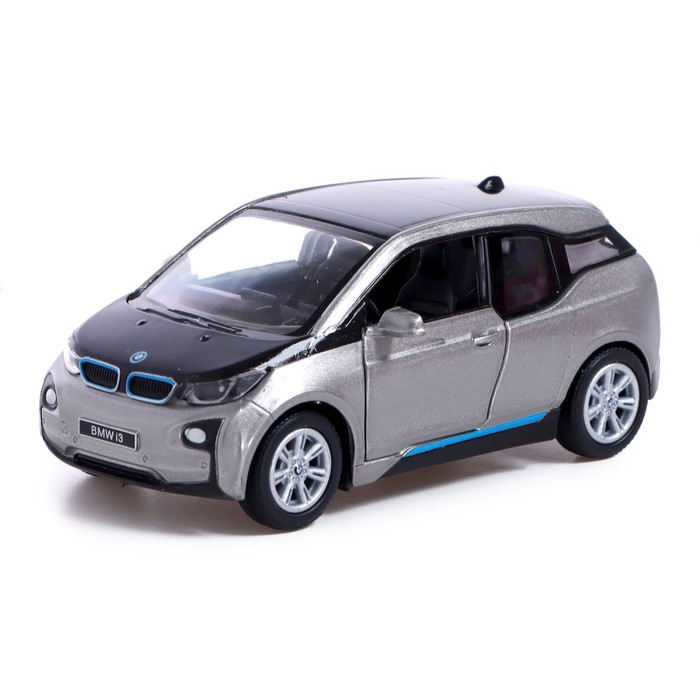 

Машина металлическая BMW i3, 1:32, открываются двери, инерция, цвет серый