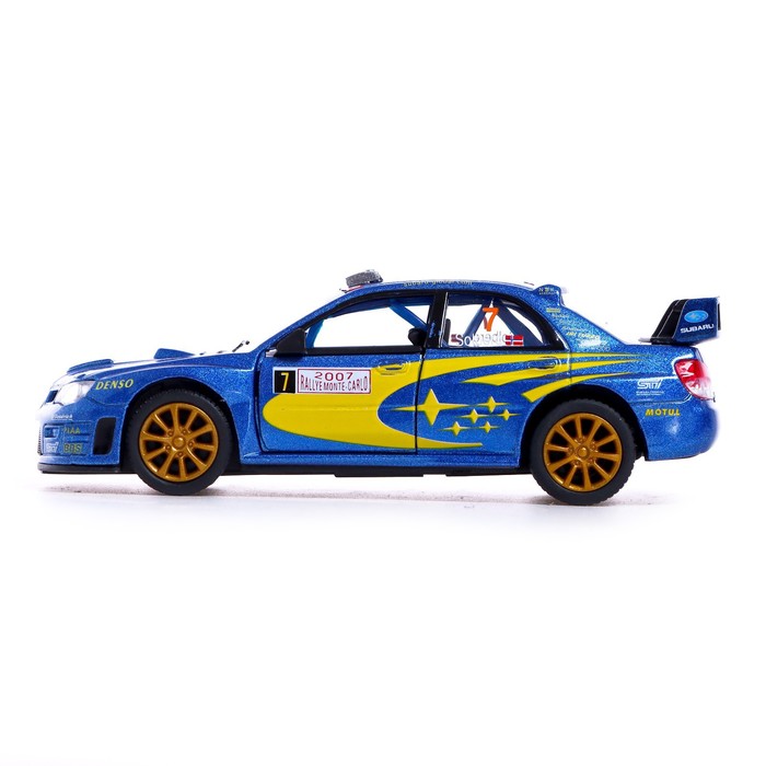 

Машина металлическая Subaru Impreza WRC, открываются двери, инерция