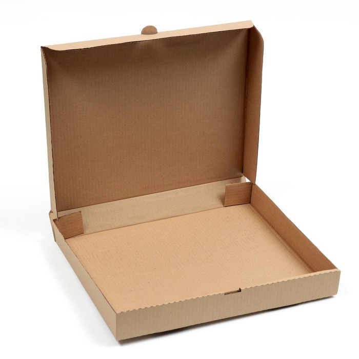 Коробка для пирога, крафт, 40 х 33 х 6 см