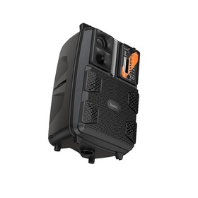 

Портативная колонка Hoco BS37, 15 Вт, microSD/AUX, BT 5.0, караоке микрофон, 1800мАч, чёрная