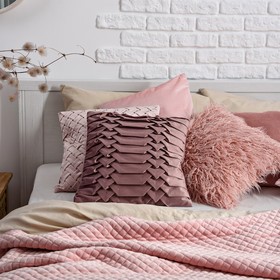Декоративная подушка Bohemian Pink, размер 40x40 см
