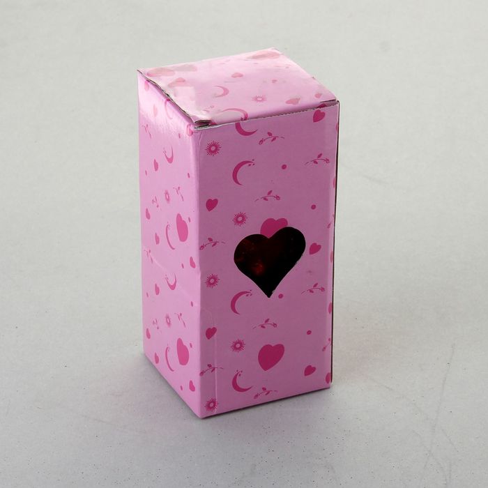 Свеча гелевая "Страсть", цвет красный