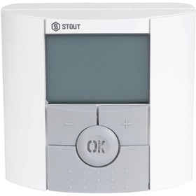 Термостат комнатный STOUT BTD STE-0001-000003, с ЖК-дисплеем от Сима-ленд
