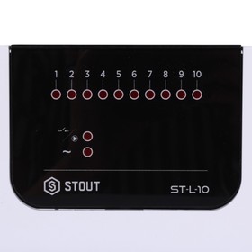 Проводной контроллер термостатических клапанов STOUT STE-0101-010000, L-10 от Сима-ленд