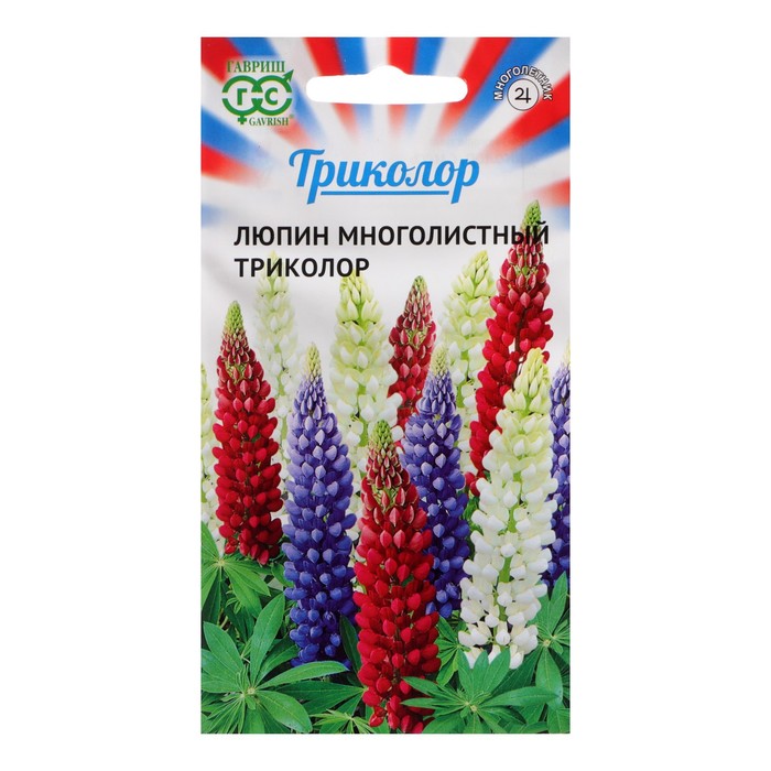 Семена цветов Люпин Триколор, 0,6 г