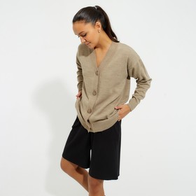 

Кардиган женский MINAKU, цвет бежевый, размер 46