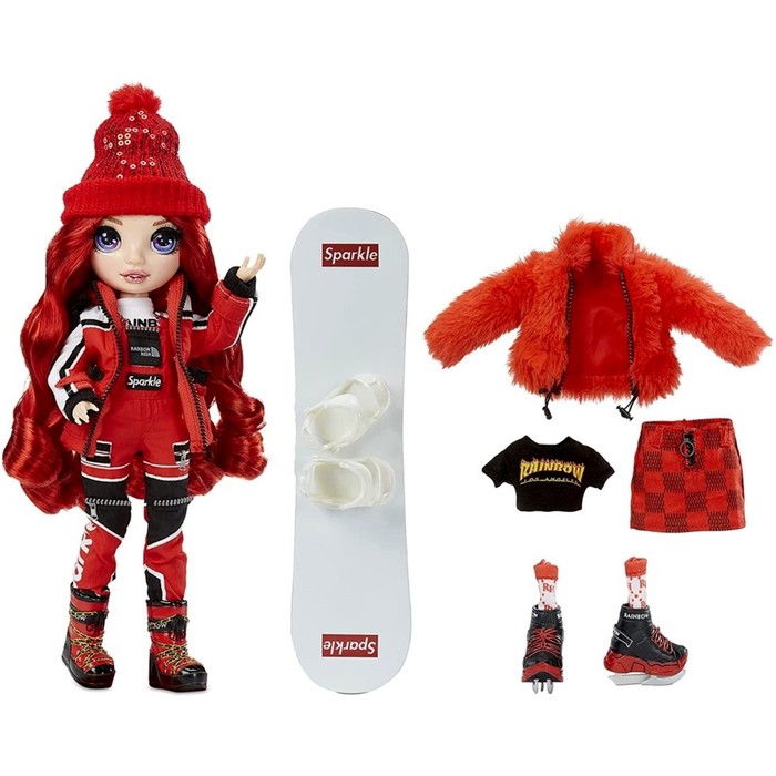 Кукла Winter Break Fashion Doll- Ruby Anderson, в красном