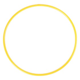Обруч диаметр 50 см, цвет жёлтый Ош