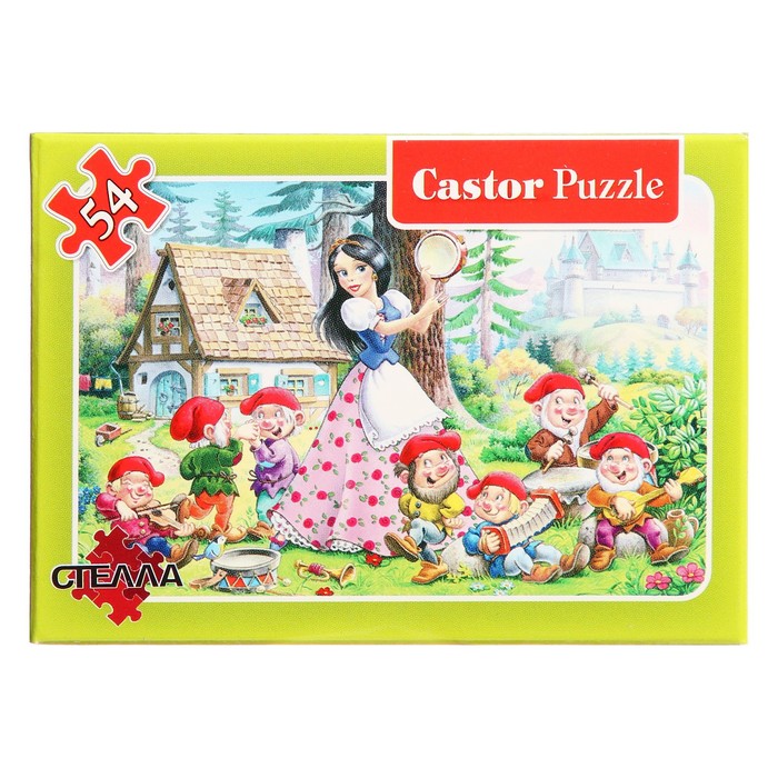 Пазл-мини "Сказки", 54 элемента, МИКС