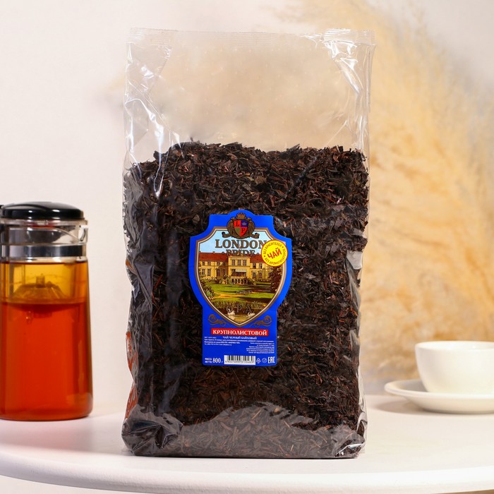 Чай чёрный London Pride крупнолистовой, 800 г чай master team чай черный крупнолистовой стандарт 704 800 г