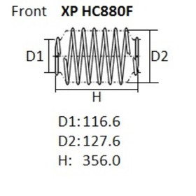 

Пружина подвески NHK(F) LHD HONDA CR-V RE5 LH (06-11)