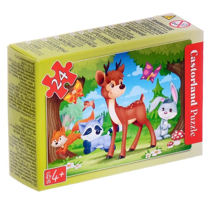 Пазл-мини "Сказки", 24 элемента, МИКС