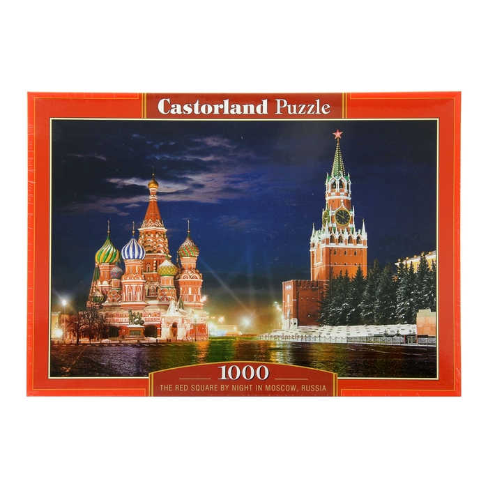 Пазлы "Красная площадь. Москва", 1000 элементов