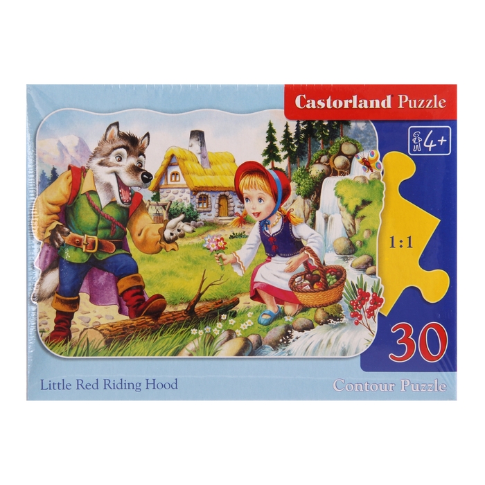Пазлы-midi "Красная шапочка", 30 элементов