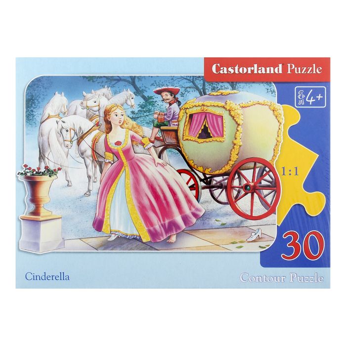 Пазл "Золушка", 30 элементов