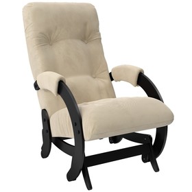 Кресло-глайдер Модель-68 880х550х1000 Венге/ткань Verona Vanilla