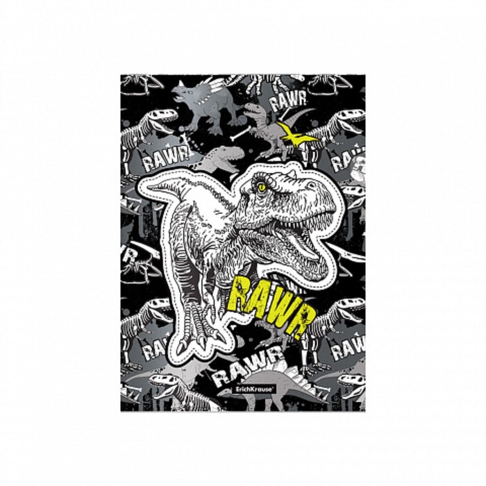 

Папка-уголок А4, 160 мкм, ErichKrause Dinosaur Park, полупрозрачная, глянцевая, с принтом