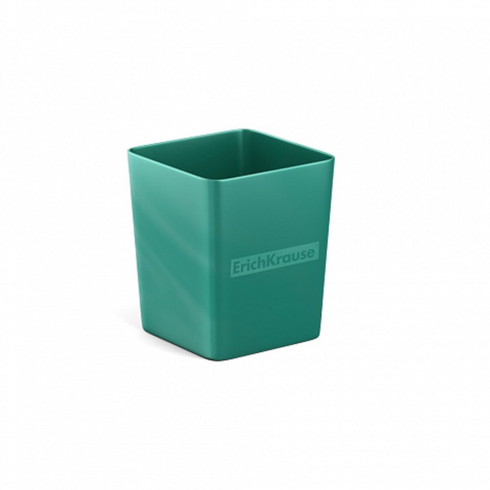 фото Подставка-стакан для пишущих принадлежностей erichkrause base, ice metallic, зеленый металлик