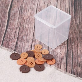 

Набор пуговиц в контейнере, 5,5 × 5,5 × 6 см, 20 шт