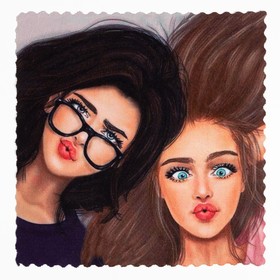 

Полотенце Этель Love Life "Селфи" 30*30 см, 100% п/э