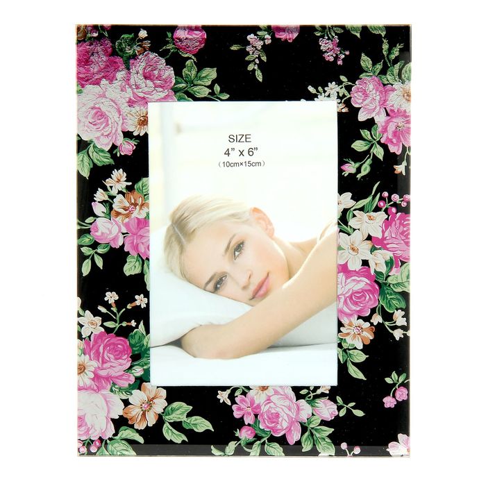 Фоторамка "Ночная вербена" металлик, 10х15 см