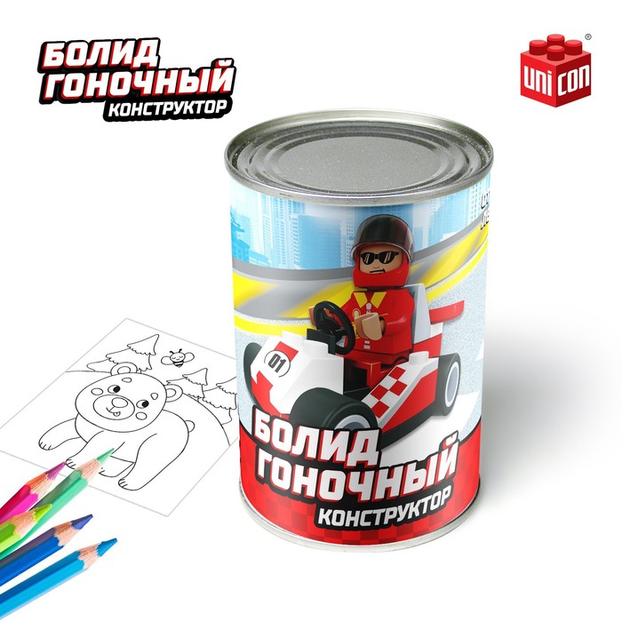 

Конструктор «Гоночный болид», 36 деталей