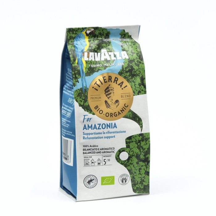 

Кофе Lavazza Тиерра Био Амазония молотый, 180г