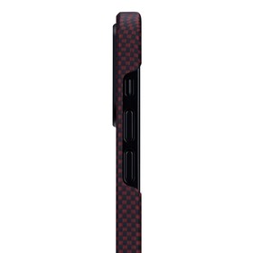 

Чехол Pitaka MagEZ Case для iPhone 12 Pro Max (KI1204PM), кевлар, красно-черный