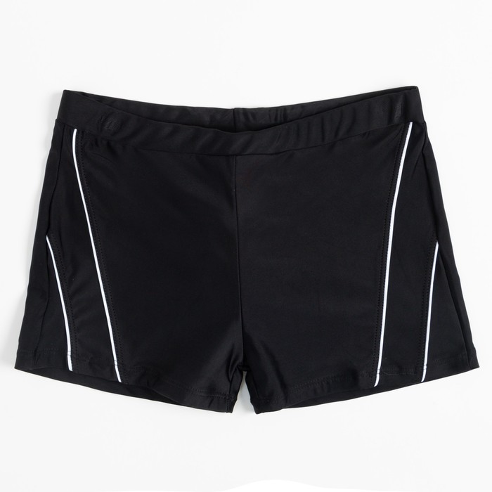 Плавки купальные для мальчика MINAKU Спорт цвет чёрный, рост 98-104