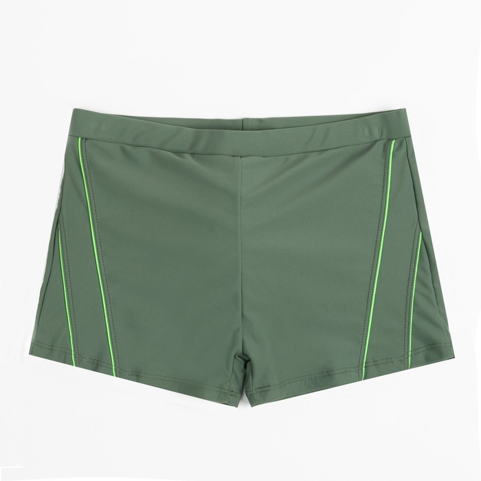 Плавки купальные для мальчика MINAKU Спорт цвет зелёный, рост 98-104
