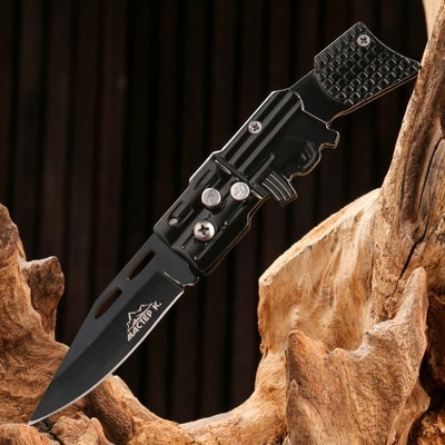 Нож складной полуавтоматический "Пиранья", клинок 6,5см