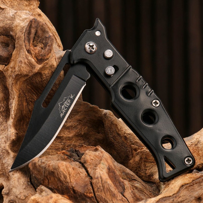 фото Нож складной "пиранья" 15,5см, клинок 65мм/1,1мм мастер к