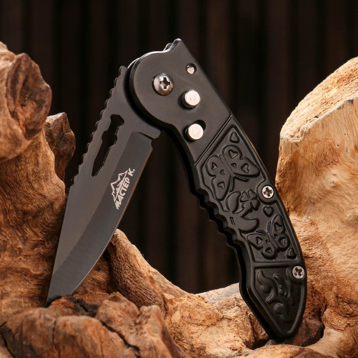 фото Нож складной "пиранья" 16см, клинок 68мм/1,2мм мастер к