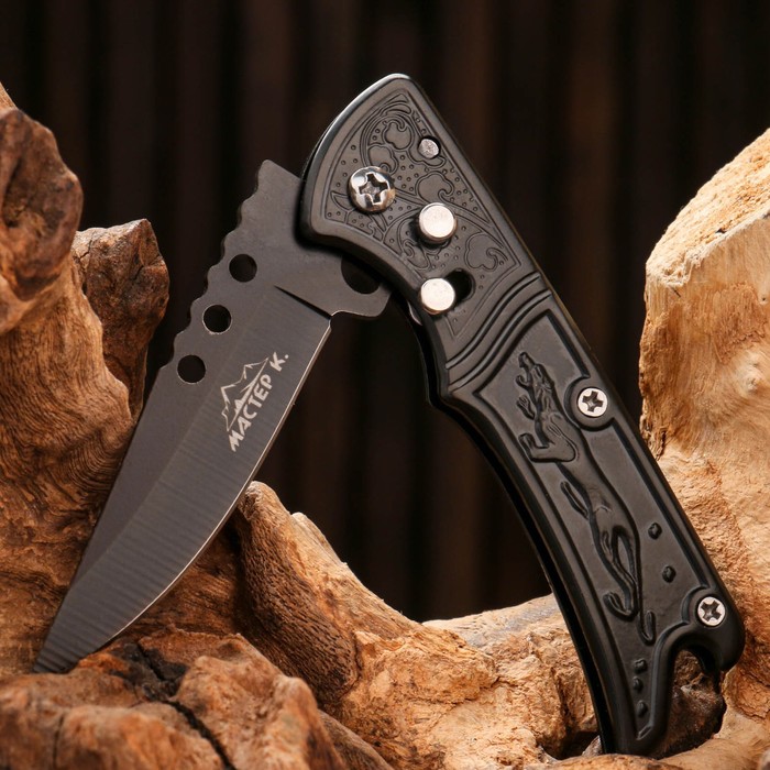 фото Нож складной "пиранья" 16см, клинок 67мм/1,2мм мастер к