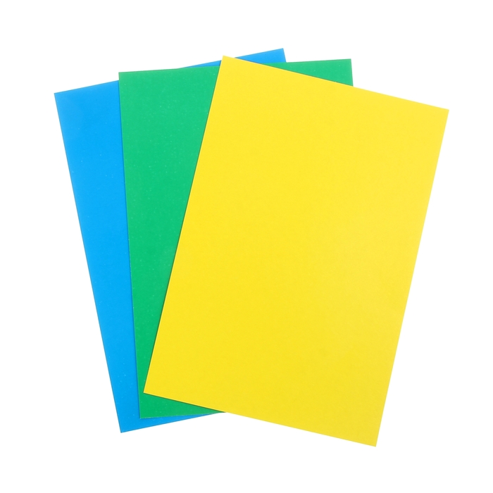 Картон цветной А4, 8 листов, 8 цветов "Смешарики-1", плотность 230 г/м2