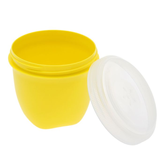 Контейнер пищевой 260 мл круглый с завинчивающейся крышкой Eco Style, МИКС