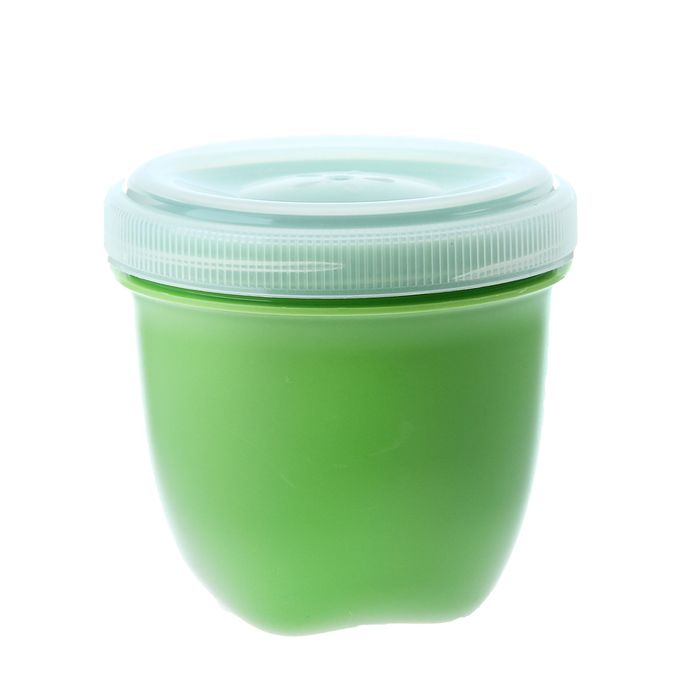 Контейнер пищевой 260 мл круглый с завинчивающейся крышкой Eco Style, МИКС