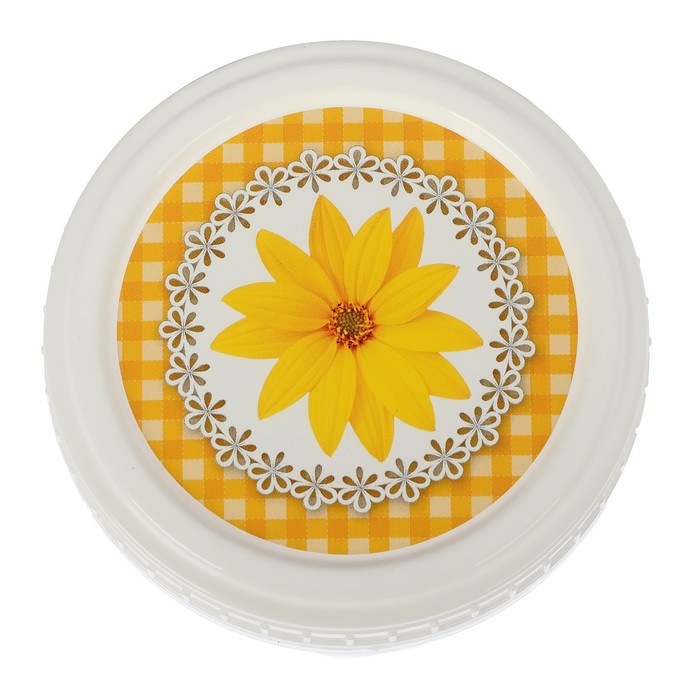 Контейнер пищевой 600 мл круглый с завинчивающейся крышкой "Танго", цвет МИКС