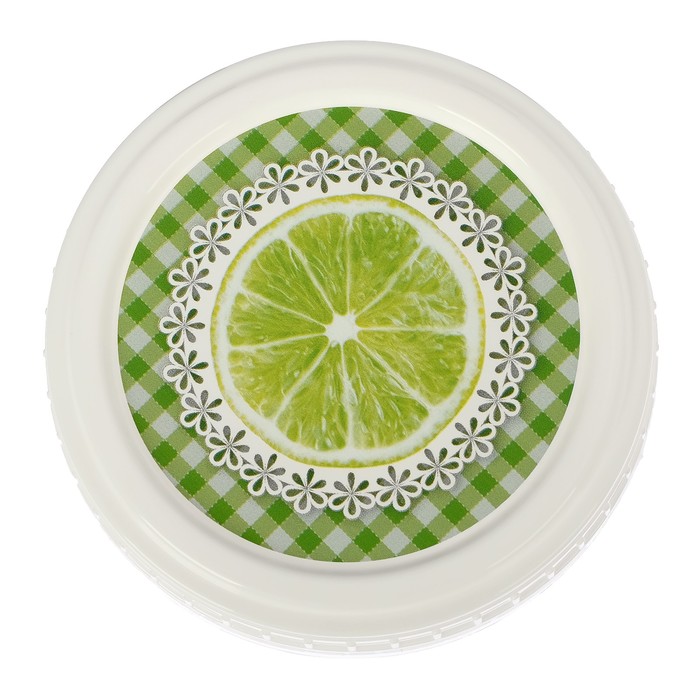 Контейнер пищевой 600 мл круглый с завинчивающейся крышкой "Танго", цвет МИКС