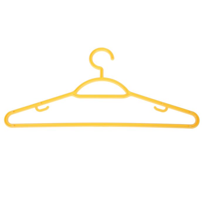 Вешалка-плечики размер 48-50, набор 3 шт, цвет МИКС