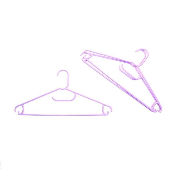 Вешалка-плечики размер 48-50, набор 3 шт, цвет МИКС
