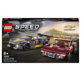 

Конструктор Chevrolet Corvette C8.R and 1968 Chevrolet Corvette
