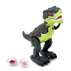 Динозавр «Рекс», откладывает яйца, проектор, свет и звук, работает от батареек, в пакете